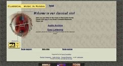 Desktop Screenshot of classical.ru